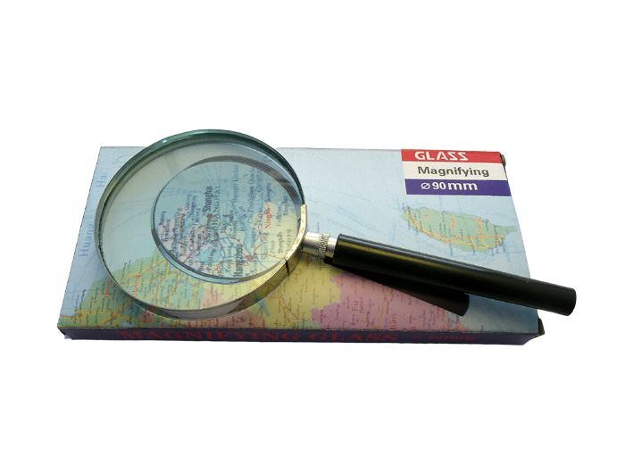 Hand Magnifier with 3 times magnification Ø90mm